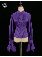 Miss Point Moonlight Homecoming Asymmetric Sleeve Blouse(Reservation/4 Colours/Full Payment Without Shipping)